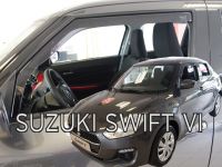 Protiprůvanové plexi, ofuky oken Suzuki Swift 5D 2017r =&gt;, přední