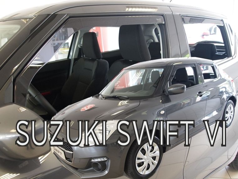 Ofuky oken Suzuki Swift 5D 2017r =>, přední + zadní