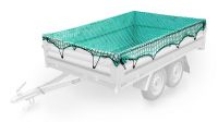 Síť na přívěsný vozík pro zakrytí nákladu 2x3m zelená