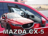Plexi, ofuky bočních skel Mazda CX-5 5D 2017r => přední