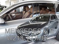 Plexi, ofuky bočních skel Mercedes E W213 4D combi 2016 =>, přední+zadní HDT