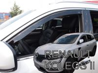 Plexi, ofuky Renault Koleos II 4D 2017r =>, přední sada HDT