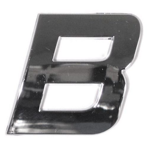 Znak B samolepící PLASTIC 3D, 26mm