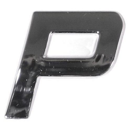 Znak P samolepící PLASTIC 3D, 26mm