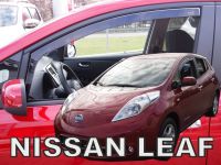 Plexi, ofuky bočních skel Nissan Leaf 5D 2010r => přední HDT