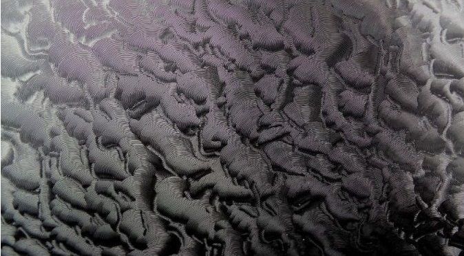 Karbonová fólie mapy černá 3D 50x60 cm, tvarovatelná samolepka