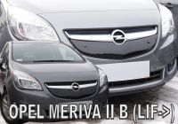 Zimní clona masky chladiče Opel Meriva  5D horní 2014r =>
