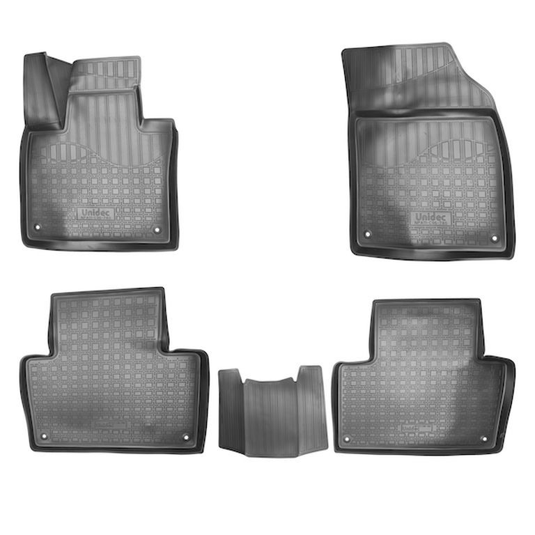 Gumové koberce Volvo XC90 3D (2014) (5 sedadel) Norplast
