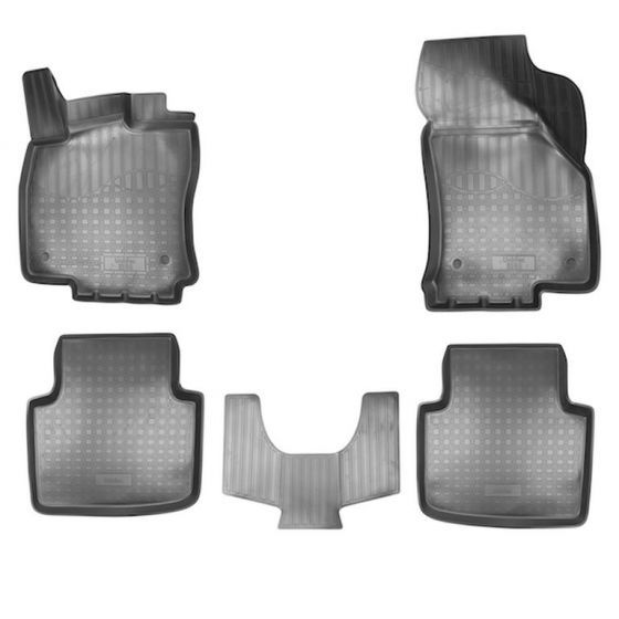 Gumové koberce Norplast Mitsubishi Pajero Sport III 3D 2015