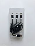 Kabel USB 3v1 s konektory Apple, microUSB, USB-C