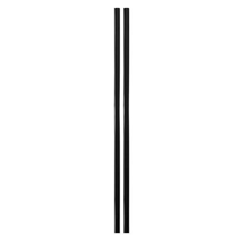 Chránič hrany dveří černý, L-60cm, 20865
