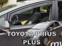 Protiprůvanové plexi, ofuky oken Toyota Prius Plus 5D 2017r => přední HDT
