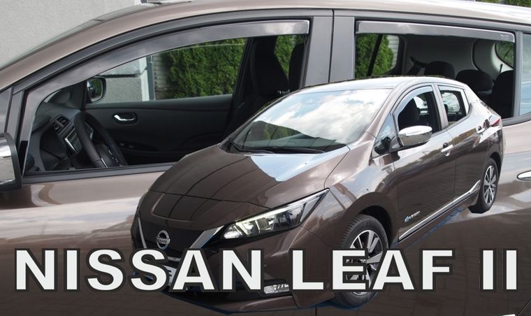 Ofuky oken Nissan Leaf 5D 2017r =>, 4ks přední+zadní