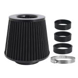 Sportovní filtr vzduchový černý UNI 120x130x90mm, černý, adaptér 60, 63, 70mm, 86006