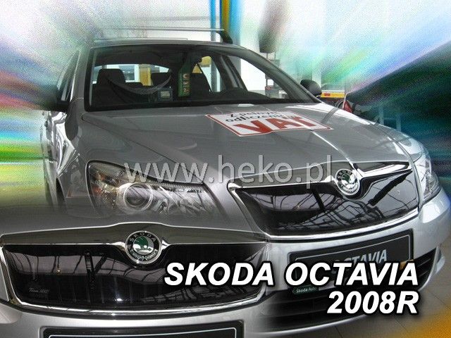 Zimní clona Škoda Octávia II 2007r =>