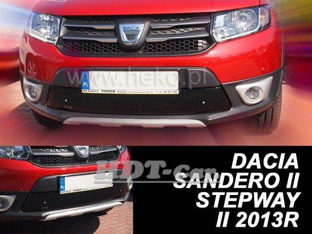 Zimní clona masky chladiče Dacia Sandero/Stepway CV II 5D 2013r => HDT