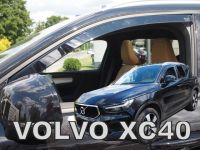 Protiprůvanové plexi, ofuky oken Volvo XC40 5D 2018f =>, 2ks přední HDT