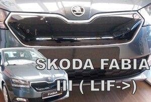 Zimní clona Škoda Fabia III 2018r => horní, facelift