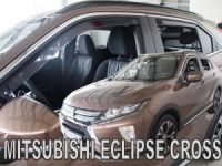 Protiprůvanové plexi, ofuky oken Mitsubishi Eclipse Cross 5D 2018r =>, 4ks přední+zadní