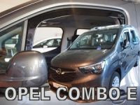 Protiprůvanové plexi, ofuky oken Opel Combo E 2018r =&gt;, 2ks přední