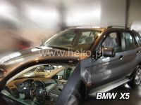Plexi, ofuky BMW X5 5D 2001--06, přední HDT