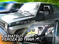 Plexi, ofuky Daihatsu Feroza 2D 89--98R přední HDT