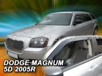 Plexi, ofuky bočních skel Dodge Magnum 5D 2005-2008r, sada přední HDT