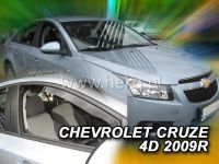 Plexi, ofuky Chevrolet Cruze 4D 2009 => přední HDT