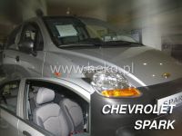 Plexi, ofuky Chevrolet Spark htb od 2005r => sada 4ks, přední + zadní HDT