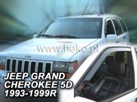 Plexi, ofuky JEEP Grand Cherokee 5D. 93-99r, přední HDT
