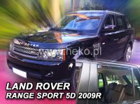 Plexi, ofuky Land Rover Range Rover Sport 5D, 2005 =>, přední + zadní HDT