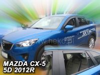Plexi, ofuky bočních skel Mazda CX-5 5D 2012 =>, přední + zadní HDT