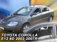 Plexi, ofuky Toyota Corolla 4/5D 02-2007 =>, přední HDT
