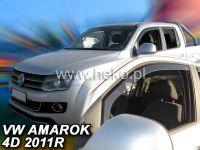 Plexi, ofuky VW Amarok 4D 2011 =>, přední HDT