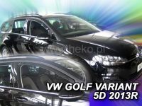 Plexi, ofuky bočních skel Volkswagen Golf VII 5D variant 2013 =>, přední HDT
