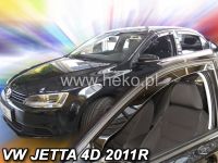 Plexi, ofuky VW Jetta sedan 4D 2011 =>, přední HDT