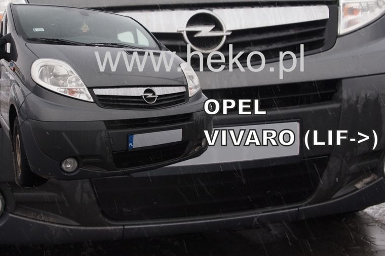 Zimní clona masky chladiče Opel Vivaro II 2007-2014R dolní maska HDT