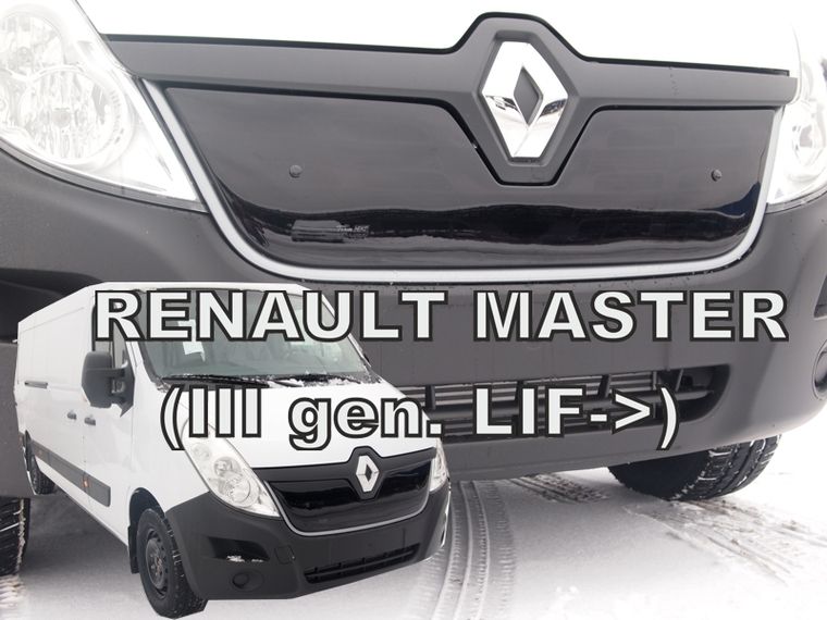 Zimní clona Renault Master III 2014r => po facliftu