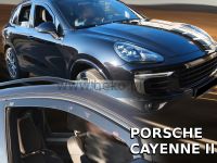 Plexi, ofuky Porsche Cayenne 5D 10R =>, přední HDT