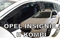 Protiprůvanové plexi, ofuky oken Opel Insignia combi 4D 2017r => přední+zadní 