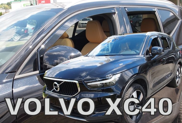 Ofuky oken Volvo XC40 5D 2018r =>, 4ks přední+zadní