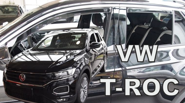 Ofuky oken VW T-Roc 5D 2018r => přední+zadní