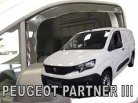 Protiprůvanové plexi, ofuky oken Peugeot Partner 2018r => přední