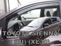 Protiprůvanové plexi, ofuky oken Toyota Sienna 5D 2010r => přední HDT