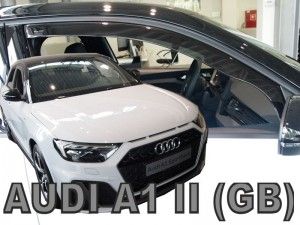 Protiprůvanové plexi, ofuky oken Audi A1 II 5D 2018r => přední HDT
