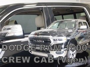 Ofuky oken Dodge Ram 4D 2019r => přední+zadní Crew cab
