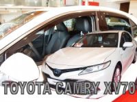 Protiprůvanové plexi, ofuky oken Toyota Camry XV70 5D 2018r =&gt;, přední+zadní sedan