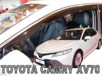 Protiprůvanové plexi, ofuky oken Toyota Camry XV70 5D 2018r =>, přední+zadní HDT