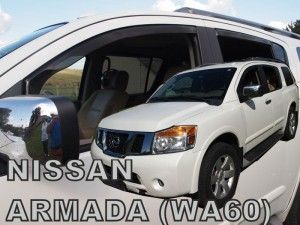 Ofuky oken Nissan Armada 5D 04-16R (+zadní)