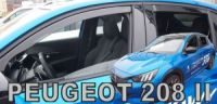 Ofuky oken Peugeot 208 5D 19R (+zadní)